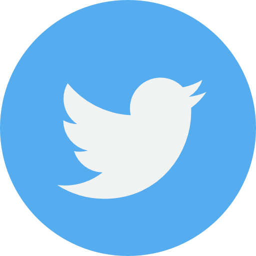 blue twitter logo
